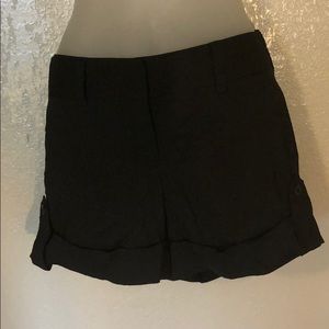 Theory black shorts size 00